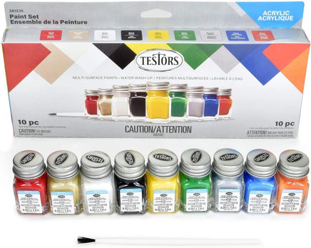 Testors Acrylic Value Paint Set 281235