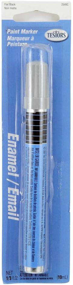Testors Flat Black Marker 2549C - MPM Hobbies