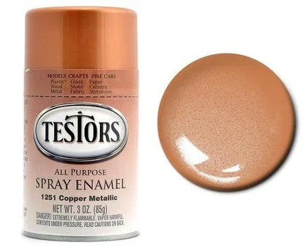 Testors Copper Enamel Spray Paint 1251 - MPM Hobbies
