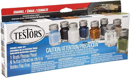 Testors Camo Flat Enamel Paint Set 281230