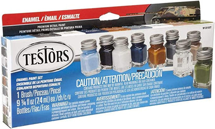 Testors Camo Flat Enamel Paint Set 281230