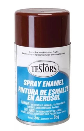 Testors Gloss Brown Enamel Spray Paint 1240