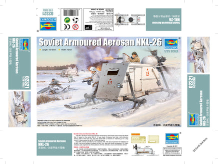1/35 Trumpeter Soviet NKL-26 Armoured Aerosan - 2321