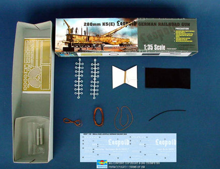 1/35 Trumpeter 280mm Leopold German Railroad Gun - 207