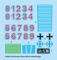 1/35 Trumpeter German 8.8cm PAK-43 Waffentrager - 05550