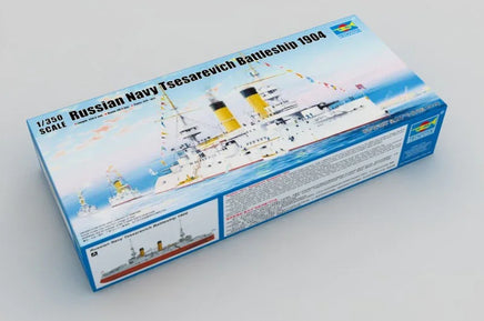 1/350 Trumpeter Russian Navy Tsesarevich Battleship 1904 - 05338 - MPM Hobbies