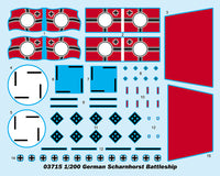 1/200 Trumpeter German Scharnhorst Battleship - 03715