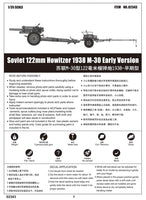 1/35 Trumpeter Soviet 122mm Howitzer 1938 M-30 - 2343