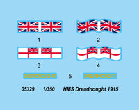 1/350 Trumpeter HMS Dreadnought 1915 - 05329