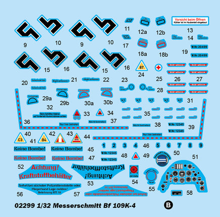 1/32 Trumpeter Messerschmitt Bf 109K-4 - 02299