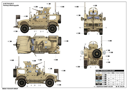 1/16 Trumpeter US M-ATV MRAP - 00930