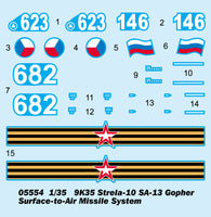 1/35 Trumpeter 9K35 Strela-10 SA-13 Gopher - 05554