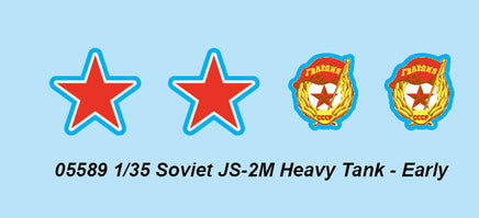 1/35 Trumpeter Soviet JS-2M Heavy Tank - 05589