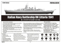 1/350 Trumpeter Italian Navy Battleship RN Littorio 1941 - 05319 - MPM Hobbies