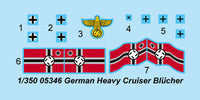 1/350 Trumpeter German Heavy Cruiser Blucher - 05346