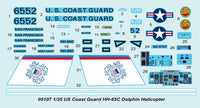 1/35 Trumpeter US Coast Guard HH-65C Dolphin Helicopter - 05107