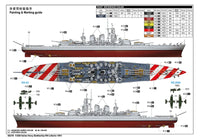 1/350 Trumpeter Italian Navy Battleship RN Littorio 1941 - 05319 - MPM Hobbies
