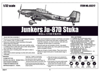 1/32 Trumpeter Junkers Ju-87D Stuka - 03217