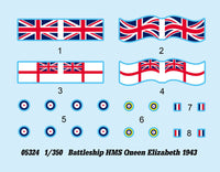 1/350 Trumpeter Battleship HMS Queen Elizabeth - 05324