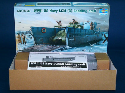 1/35 Trumpeter WWII US Navy LCM (3) Landing Craft - 347