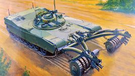 1/35 Trumpeter M1 Panther Ⅱ Mine Clearing Tank - 346