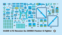 1/72 Trumpeter Russian Su-30MKK Flanker G - 01659