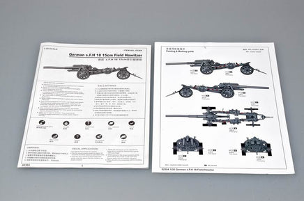 1/35 Trumpeter German 15cm S.FH 18 Field Howitzer - 2304