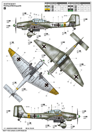 1/32 Trumpeter Junkers Ju-87D Stuka - 03217