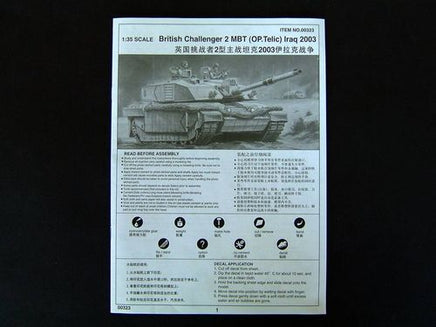 1/35 Trumpeter British Challenger II MBT - 323