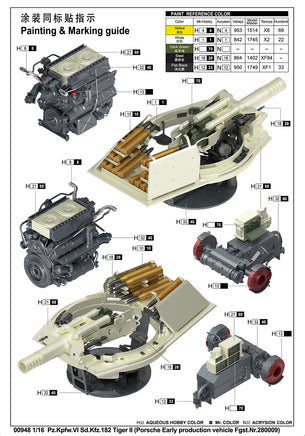 1/16 Trumpeter Pz.Kpfw.VI Sd.Kfz.182 Tiger II - 00948