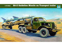 1/35 Trumpeter SA-2 Guideline Missile On Transport Trailer - 204