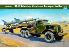 1/35 Trumpeter SA-2 Guideline Missile On Transport Trailer - 204