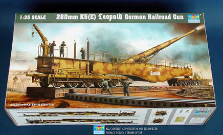 1/35 Trumpeter 280mm Leopold German Railroad Gun - 207