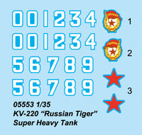 1/35 Trumpeter “Russian Tiger” Super Heavy Tank - 05553