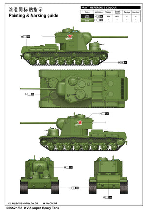 1/35 Trumpeter KV-5 Super Heavy Tank - 05552