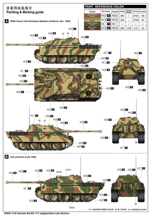 1/16 Trumpeter German Sd.Kfz 173 Jagdpanther Late Version - 00935