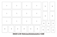 1/35 Trumpeter Wehrmachtslokomotive V188 - 225