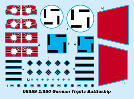 1/350 Trumpeter German Tirpitz Battleship - 05359 - MPM Hobbies
