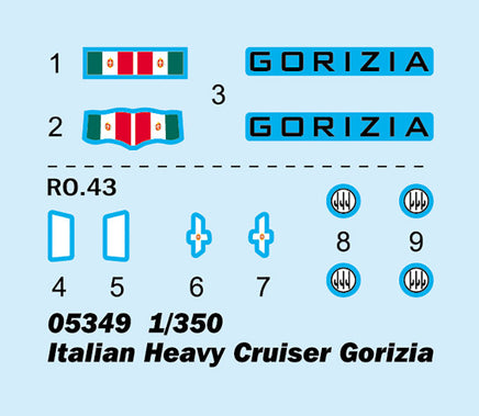 1/350 Trumpeter Italian Heavy Cruiser Gorizia - 05349