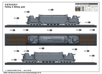 1/35 Trumpeter German Armored Train Panzertriebwagen Nr.16 - 223