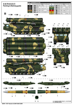 1/35 Trumpeter Russian S-300V 9A83 SAM - 09519