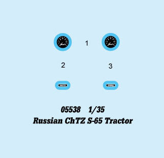 1/35 Trumpeter Russian CHTZ S-65 Tractor - 05538