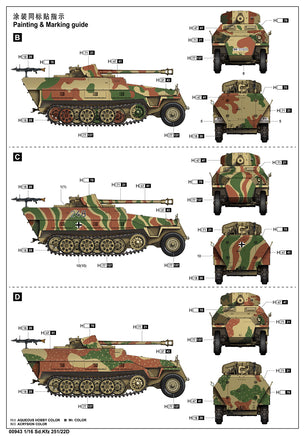 1/16 Trumpeter Sd.Kfz 251/22D - 00943