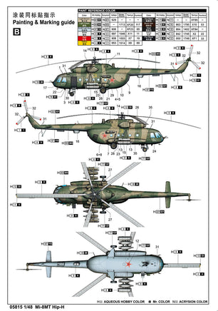1/48 Trumpeter Mi-8MT Hip-H - 05815