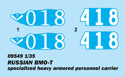 1/35 Trumpeter Russian BMO-T Specialized HAPC - 09549