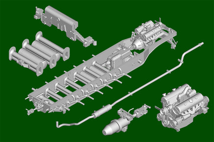 1/35 Trumpeter Schwerer Zugkraftwagen 18T with 8.8cm Flak - 09577