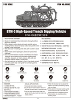 1/35 Trumpeter BTM-3 High-Speed Trench Digging Vehicle - 09502