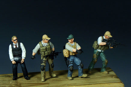 1/35 Trumpeter PMC In Iraq 2005-VIP Security Guards - 00420