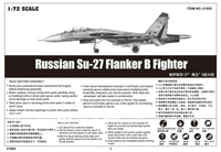 1/72 Trumpeter Russian Su-27 Flanker B Fighter - 01660