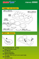 Trumpeter Paint Palette with Holder - 09960